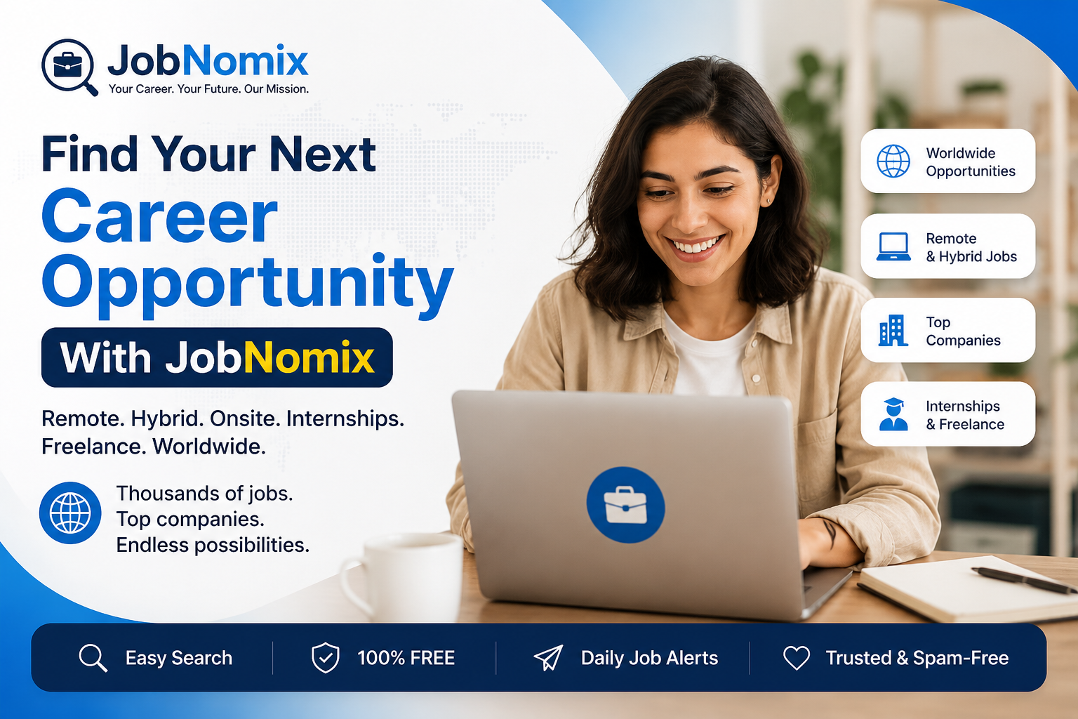 Find Your Next Career Opportunity With JobNomix